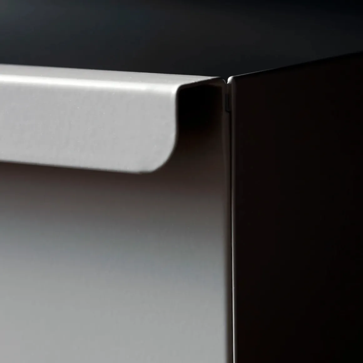 Aufbewahrung für Regaleinheit, HDRack, Grau