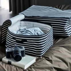 Aufbewahrung, HDCanva, Schwarz/Off-Weiß