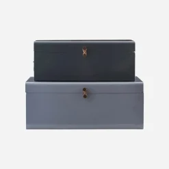 Aufbewahrung, Metal, Blau