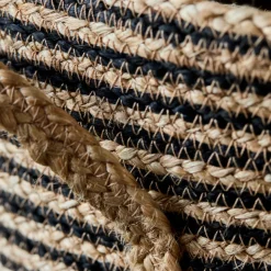 Aufbewahrungskorb, HDDungi, Schwarz;Natur