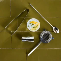 Bar-Zubehör, HDKett, Silber-Finish