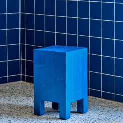 Beistelltisch, HDBrick, Blau