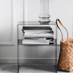 Beistelltisch, HDFari, Schwarz