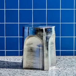 Beistelltisch, HDRiga, Silber-Finish