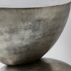 Beistelltisch, Heena, oxidiertes Metall