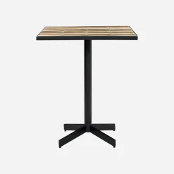 Café-Tisch, HDStripe, Dusty Rose;Beige