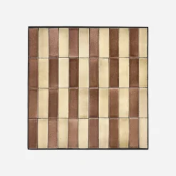 Café-Tisch, HDStripe, Dusty Rose;Beige