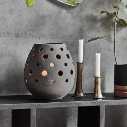 Candle holder, HDArtie, Grey