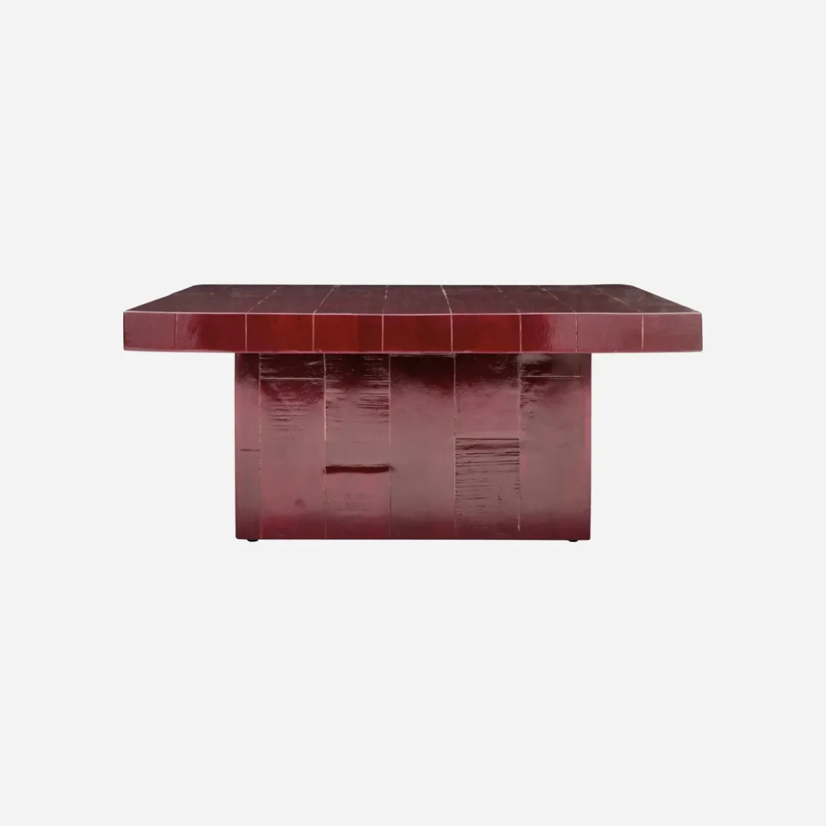 Couchtisch, HDBrick, Rot