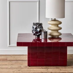 Couchtisch, HDBrick, Rot