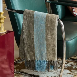 Decke, HDPonra, Braun;Hellblau