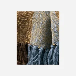 Decke, HDPonra, Braun;Hellblau