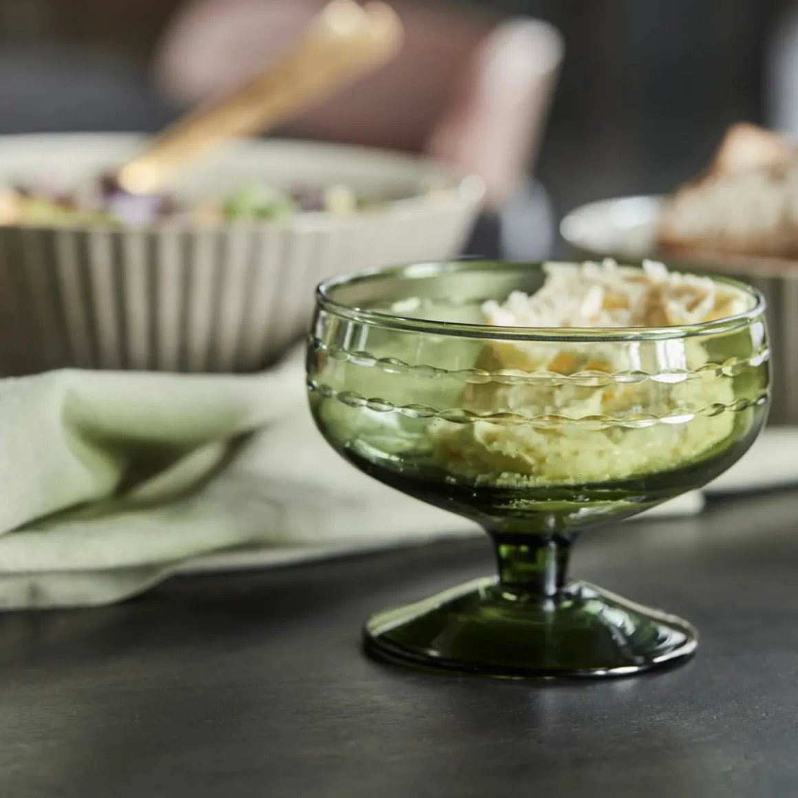 Dessert bowl, HDVintage, Green