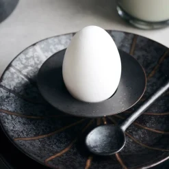 Eierbecher, Pion, Schwarz/Braun