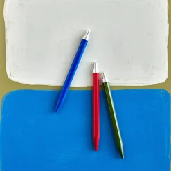 Feder mit schwarzer Tinte, HDClick, Blau;Rot;Grün