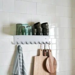 Garderobenständer, HDBook, Hellgrau