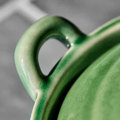 Glas m. Deckel, HDDiva, Grün