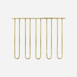 Glass rack, HDStilio, Antikgoldenes Finish