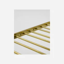 Glass rack, HDStilio, Antikgoldenes Finish