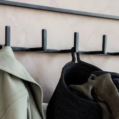 Hakenleiste, Rack, Schwarz