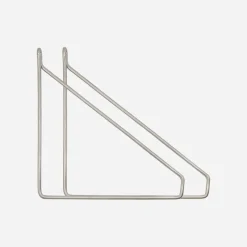 Halterungen, HDApart, gebürstetes Silber