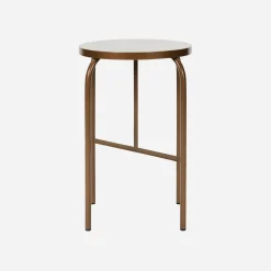 Hocker, Shaker, Goldbraun