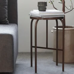 Hocker, Shaker, Goldbraun