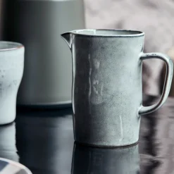 Kanne, Rustic, Grau/Blau