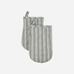 Küchenhandschuh, HDChef, Blau;Sand