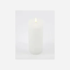 Kerze, LED, Weiß