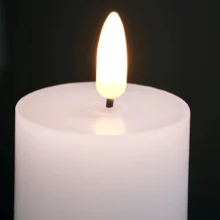 Kerze, LED, Weiß