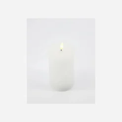 Kerze, LED, Weiß