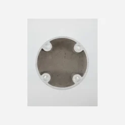 Kerzenhalter, Marmor, Grau