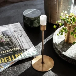 Kerzenständer, Anit, Antikes Messing