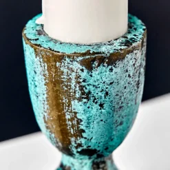 Kerzenständer, HDCupa, Antikes Grün