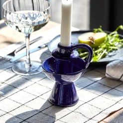 Kerzenständer, HDDiva, Blau