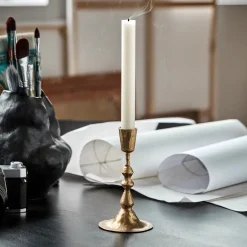 Kerzenständer, HDDon, Antik-Gold