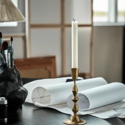 Kerzenständer, HDDon, Antik-Gold