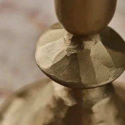 Kerzenständer, HDLumi, Antikgoldenes Finish