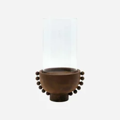 Kerzenständer, HDManet, Rot gebrannt