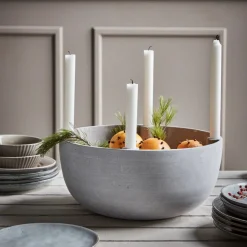 Kerzenständer, HDMarb, Grau