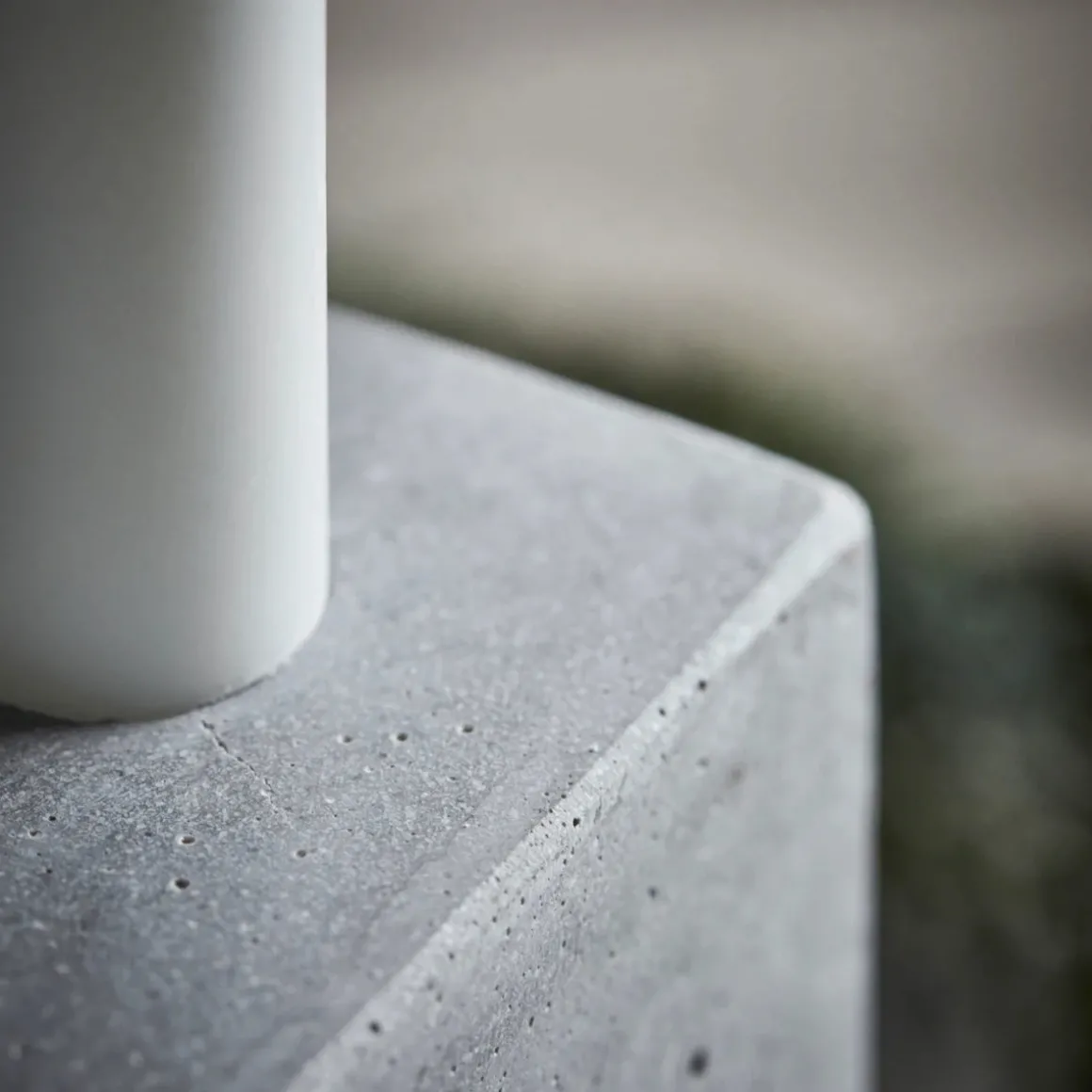 Kerzenständer, HDMarb, Grau