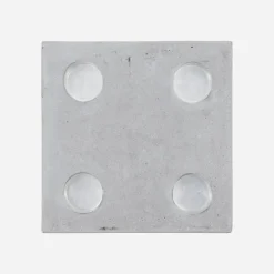 Kerzenständer, HDMarb, Grau