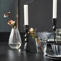 Kerzenständer, HDMero, Schwarz