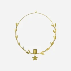 Kerzenständer, HDMistel, Messing-finish