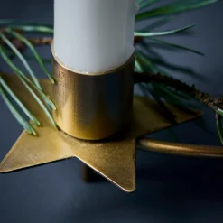 Kerzenständer, HDStage, Antikes Messing-Finish