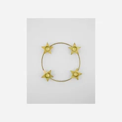 Kerzenständer, HDStage, Antikes Messing-Finish