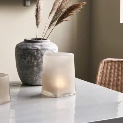 Kerzenständer, Made, Hellbraun