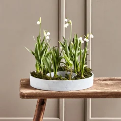 Kerzenständer, The Ring, Grau