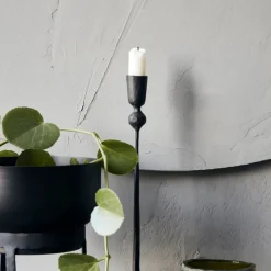 Kerzenständer, Trivo, Schwarz